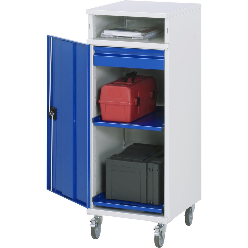 Illustration du produit: RAU pupitre mobile, haut. x larg. x prof. 1 185 x 450 x 520 mm, tiroir 1 x 80 mm