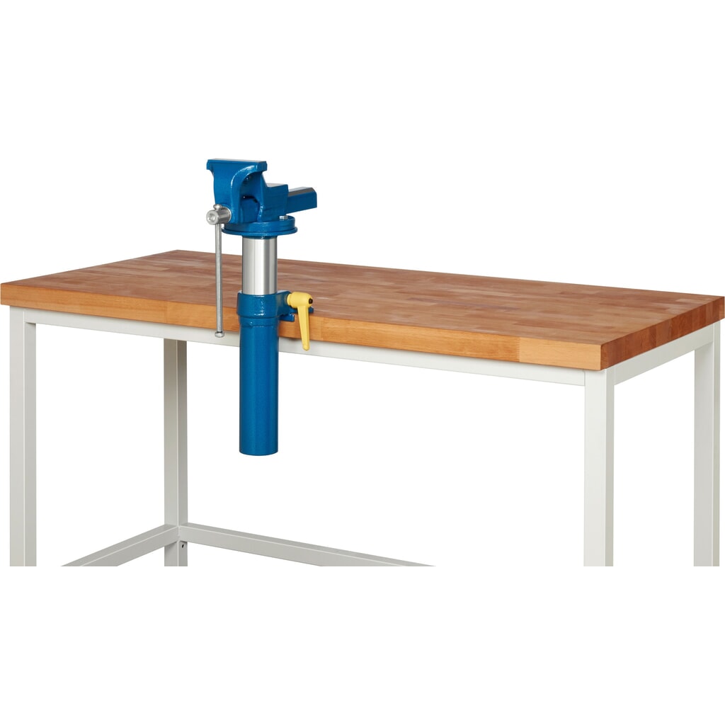 RAU Schraubstock mit Lift, Backenbreite 120 mm Produktabbildung: RAU Schraubstock mit Lift, Backenbreite 120 mm