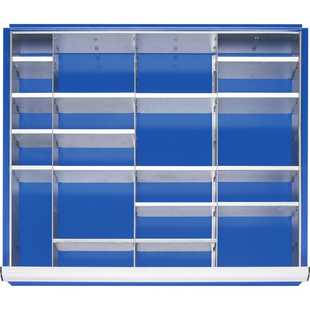 Immagine del prodotto: RAU Set di divisori per cassetto, HxLxP 150 x 680 x 560 mm, con set di 4 listelli e 3 divisori, misura XL per altezza frontale 180-360 mm
