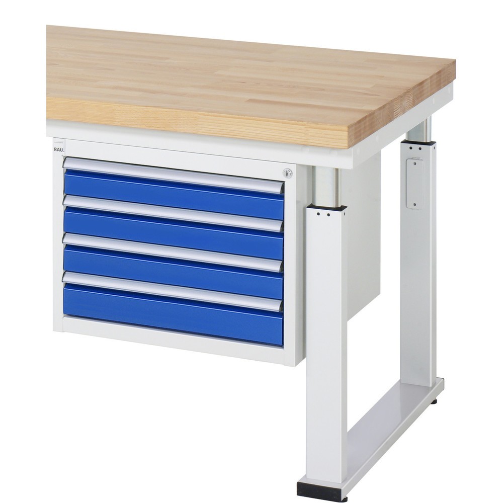 Produktabbildung Nr. 1: RAU Unterbau-Container adlatus, HxBxT 440 x 580 x 650 mm, 4 Schubladen