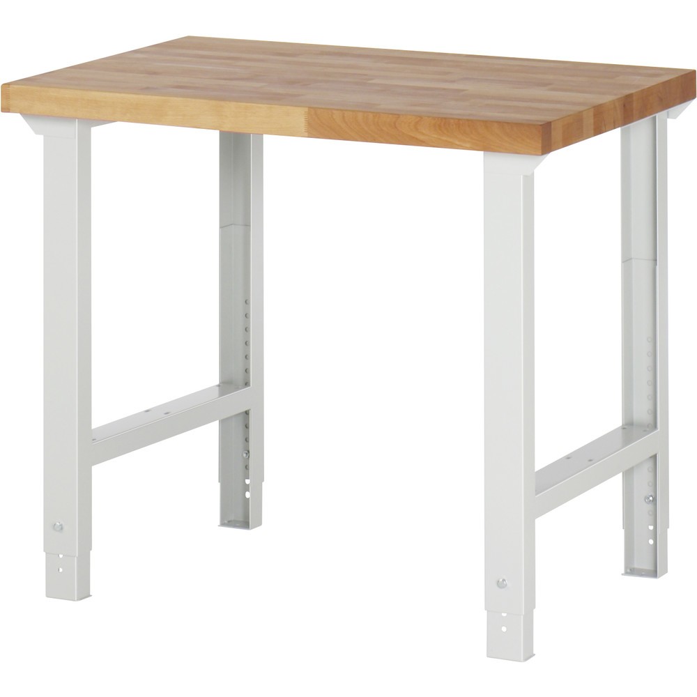 Produktabbildung: RAU Werkbank Serie 7000, HxBxT 790-1.140 x 1.000 x 700 mm