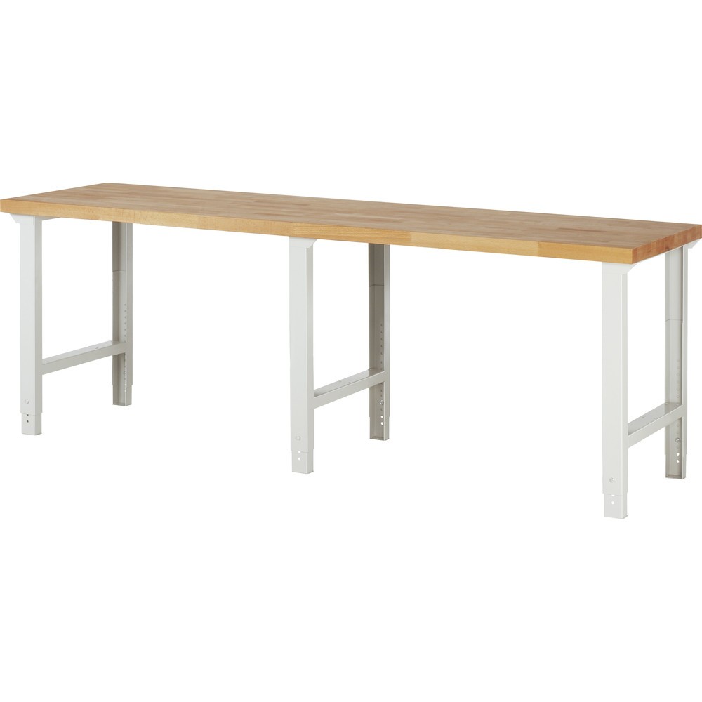 Product afbeelding: RAU werkbank serie 7000, h x b x d 790-1.140 x 2.500 x 700 mm