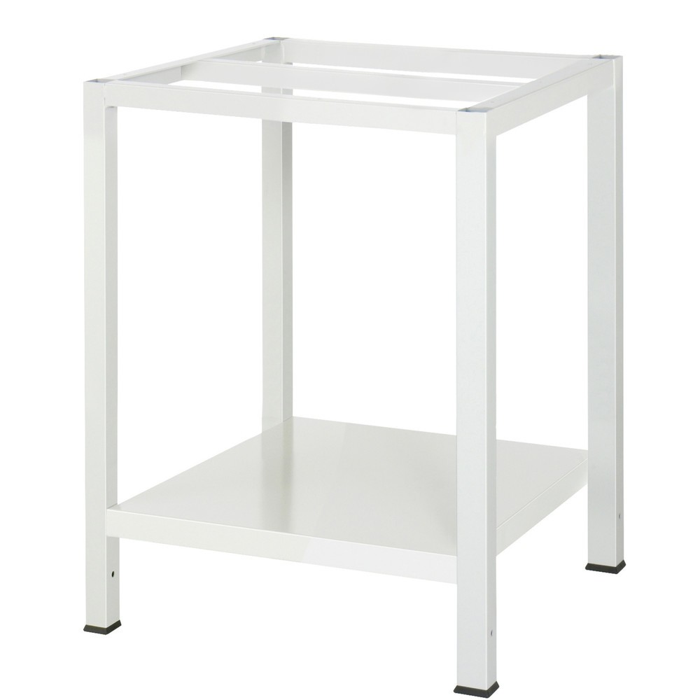 Produktabbildung Nr. 3: RAU Werktisch 900 mit Ablageboden Tiefe 650 mm, HxBxT 825 x 750 x 800 mm, Arbeitplatte Edelstahlblech-Belag