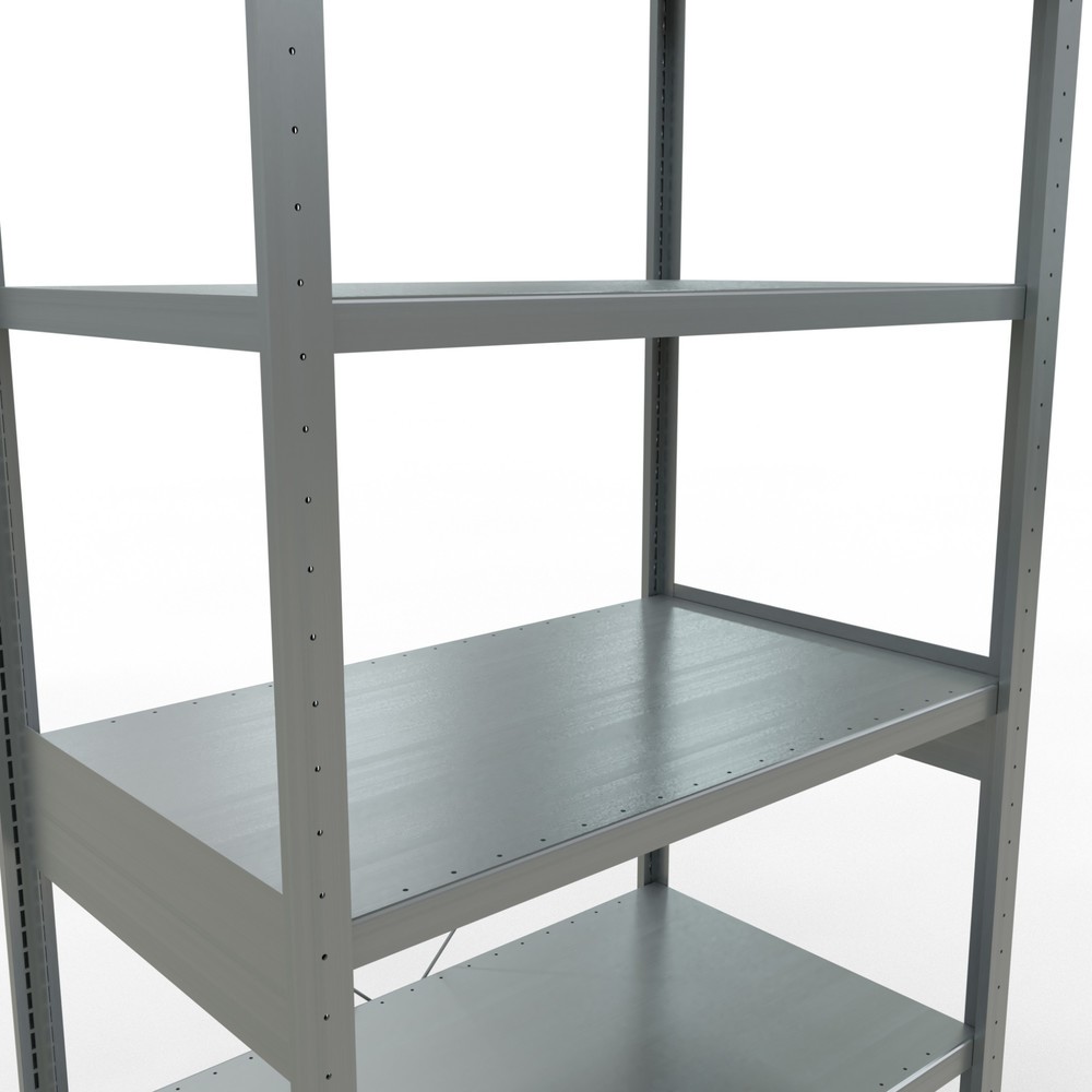 N° de l'image du produit 5 : SCHULTE Rayonnage à tablettes galvanisé, charge par tablette 330 kg, HxlxP 2 500 x 1 060 x 636 mm