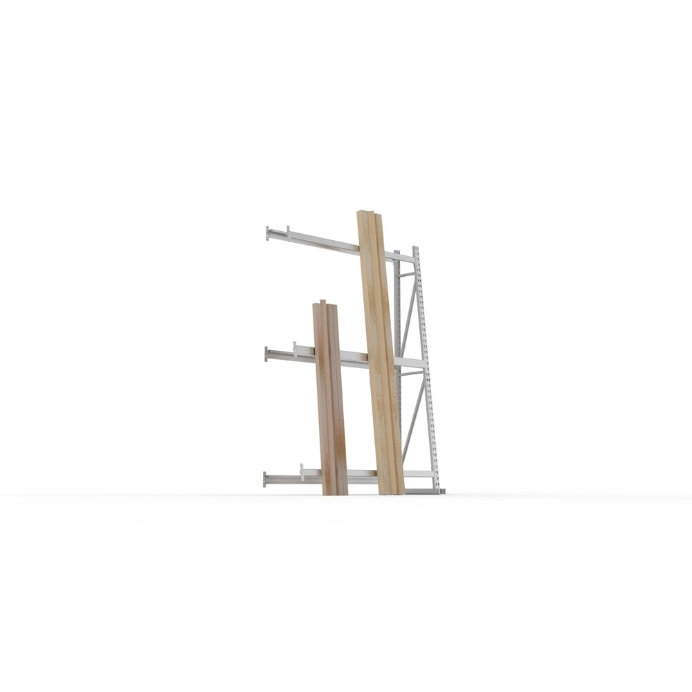 N° de l'image du produit 5 : Rayonnage vertical META, unilatéral, TA, H x l x P 2 200 x 1 400 x 500 mm