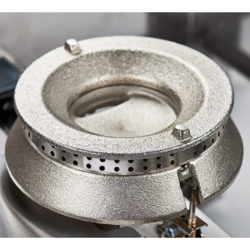 N° de l'image du produit 3 : Réchaud à gaz Stalgast Top Power 14kW, avec support de casserole en acier inoxydable, G20, 567 x 567 x 413 mm