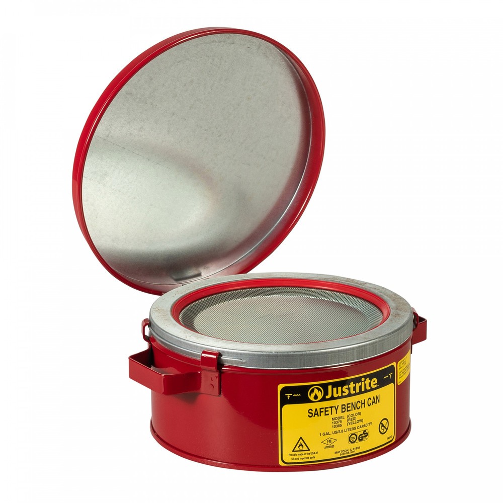 N° de l'image du produit 2 : Récipient de nettoyage asecos® avec couvercle rabattable, 4 litre