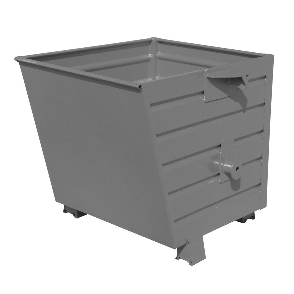 Imagen del producto: Bauer® Volquete apilable, pintado, volumen 0,55 m³, RAL 7005 gris ratón
