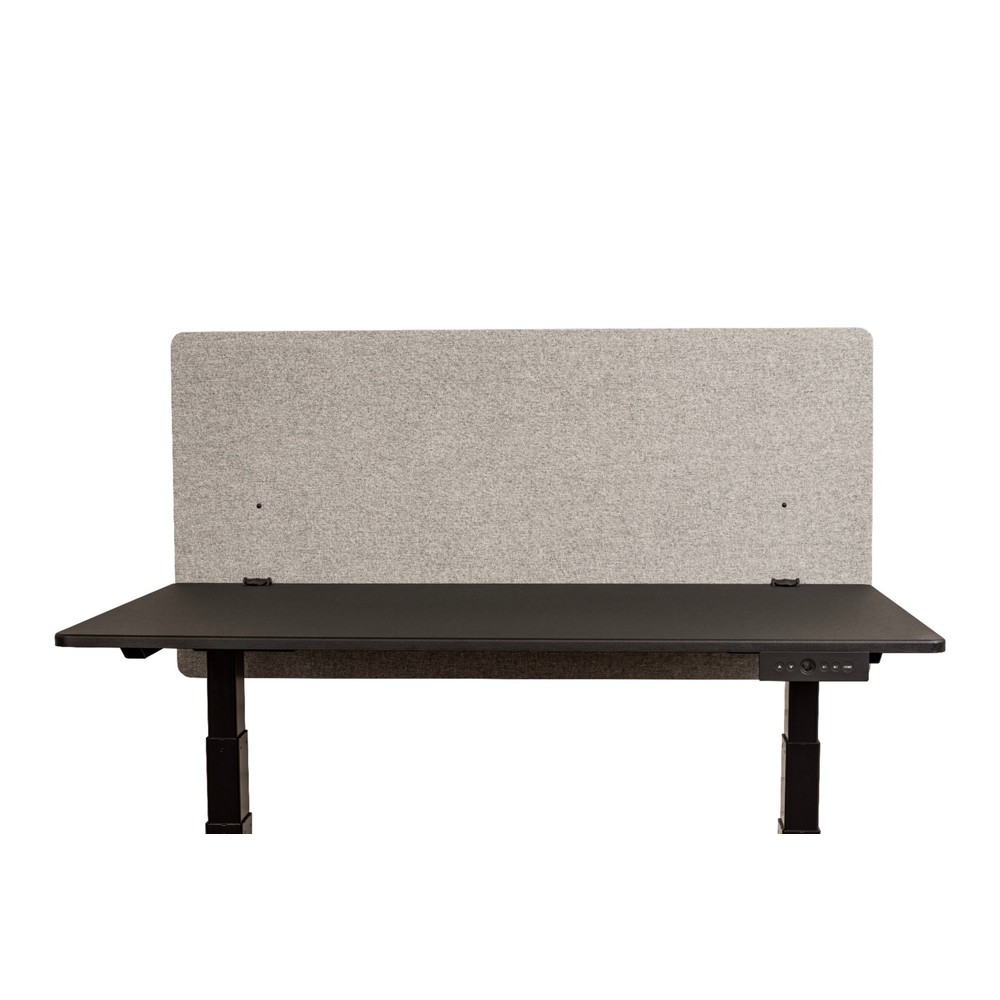 Immagine del prodotto: RECLAIM Pannello acustico per scrivania, parete posteriore, larghezza 1.200 mm, grigio chiaro
