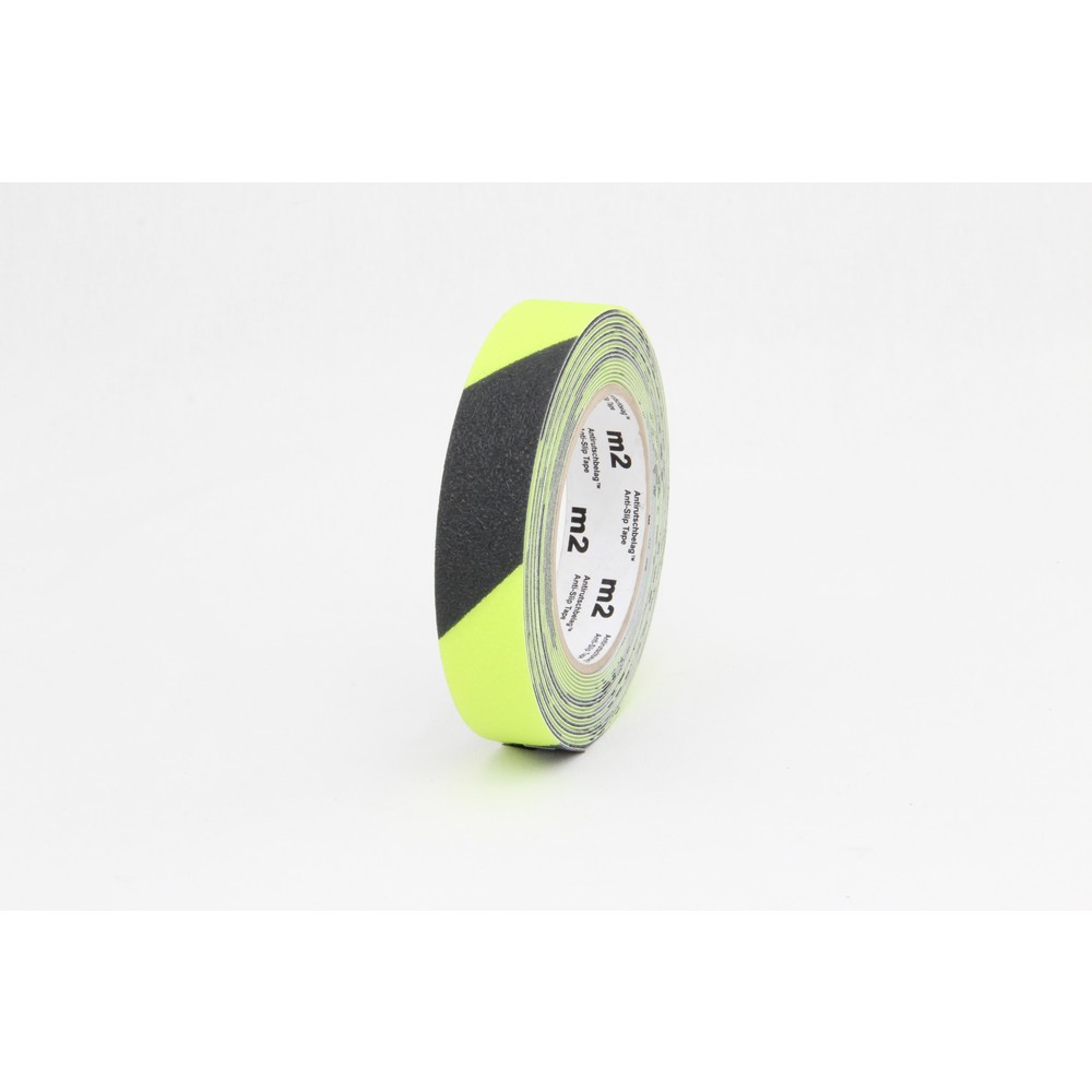 Imagen del producto: Alfombrilla antideslizante m2™ de Mehlhose, R10, fluorescente con luz diurna, rollo 25 mm x 6 m