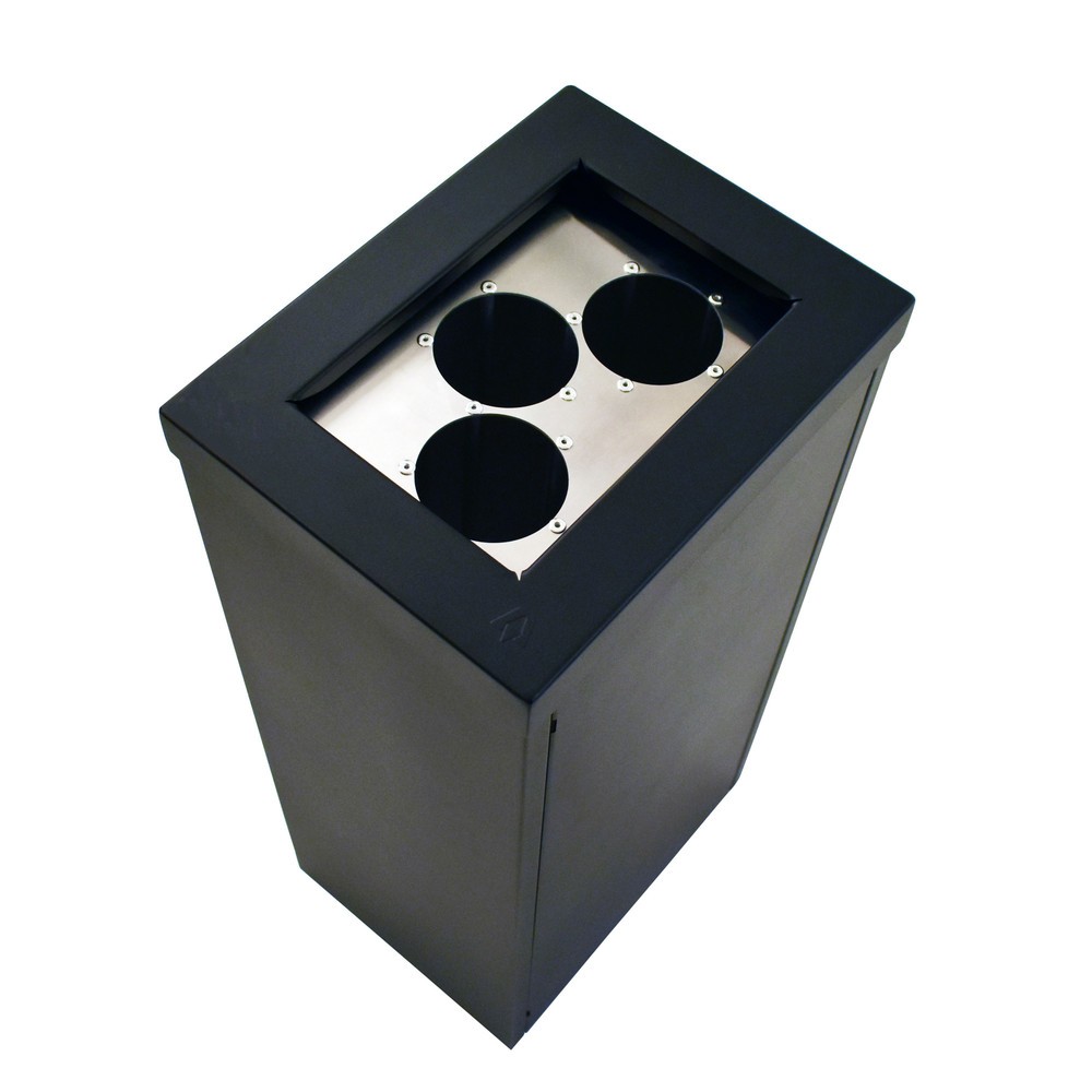 Produktabbildung Nr. 5: RecycloFlex Abfallbehälter, 60 Liter, schwarz