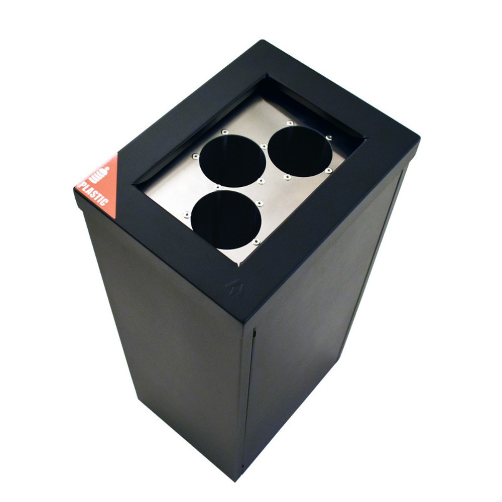 Produktabbildung Nr. 6: RecycloFlex Abfallbehälter, 60 Liter, schwarz