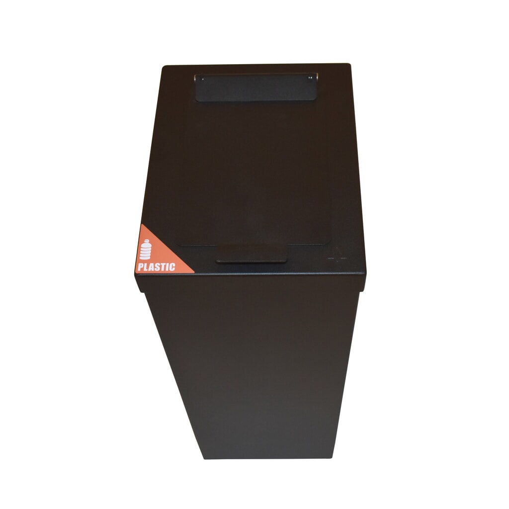Produktabbildung Nr. 9: RecycloFlex Abfallbehälter, 60 Liter, schwarz