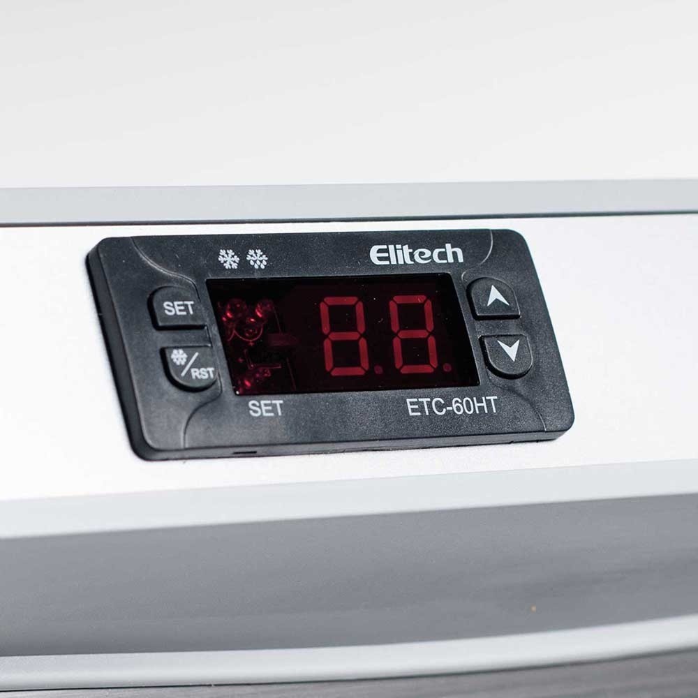 N° de l'image du produit 2 : Réfrigérateur de stockage en inox Stalgast VT77E avec refroidissement statique, 476 litres