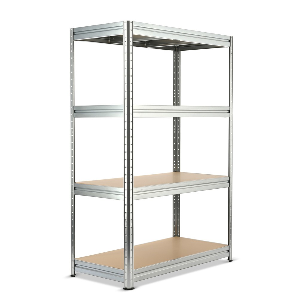 Zdjęcie produktu nr 1: Regał półkowy HEMMDAL, ocynkowany, obciążenie półki 600 kg, wys. x szer. x gł. 1770 x 1200 x 600 mm