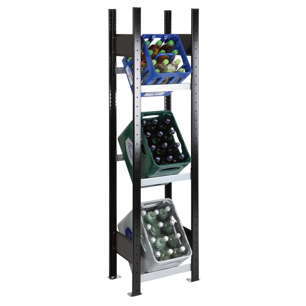 Obrázok výrobku: Regál na debny s nápojmi SCHULTE, v x š 1 800 x 400 mm