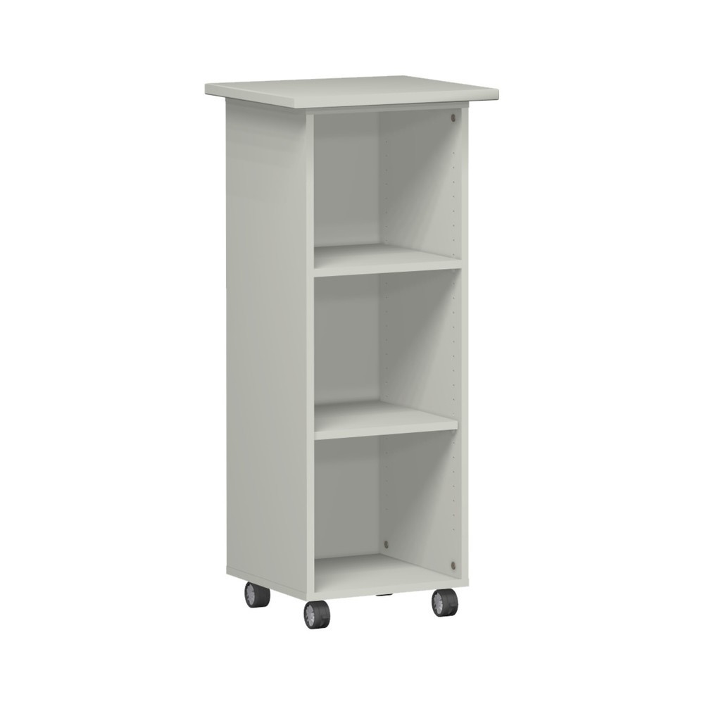 Zdjęcie produktu: Regał na kółkach (Caddy), 3 poziomy, jasnoszary