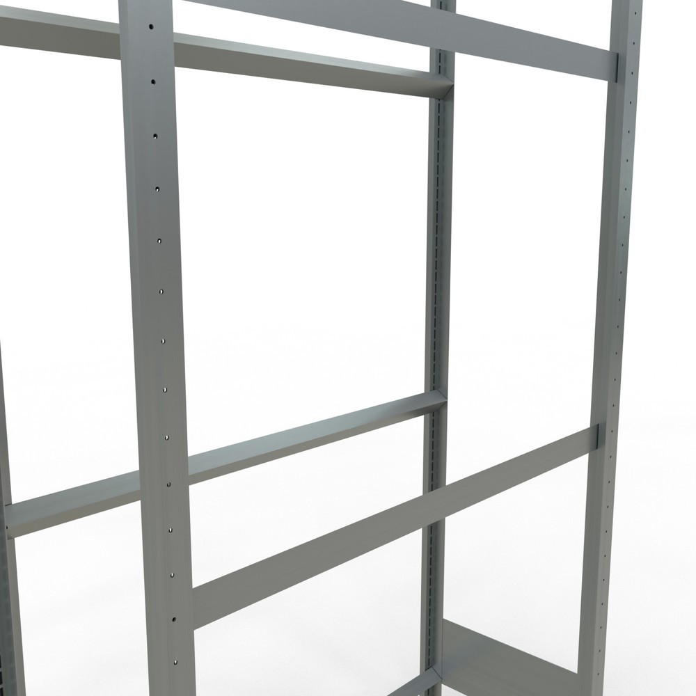 Číslo obrázku produktu 5: Regál na pneumatiky SCHULTE, základní pole, VxŠxH 2000 x 1000 x 400 mm