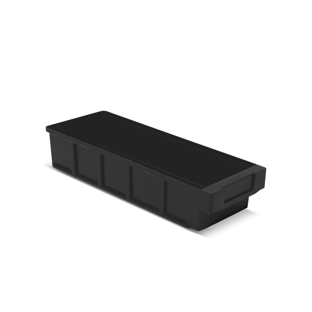 Produktabbildung Nr. 1: Regalkästen ohne Sichtöffnung, BxT 152 x 400 mm, grau