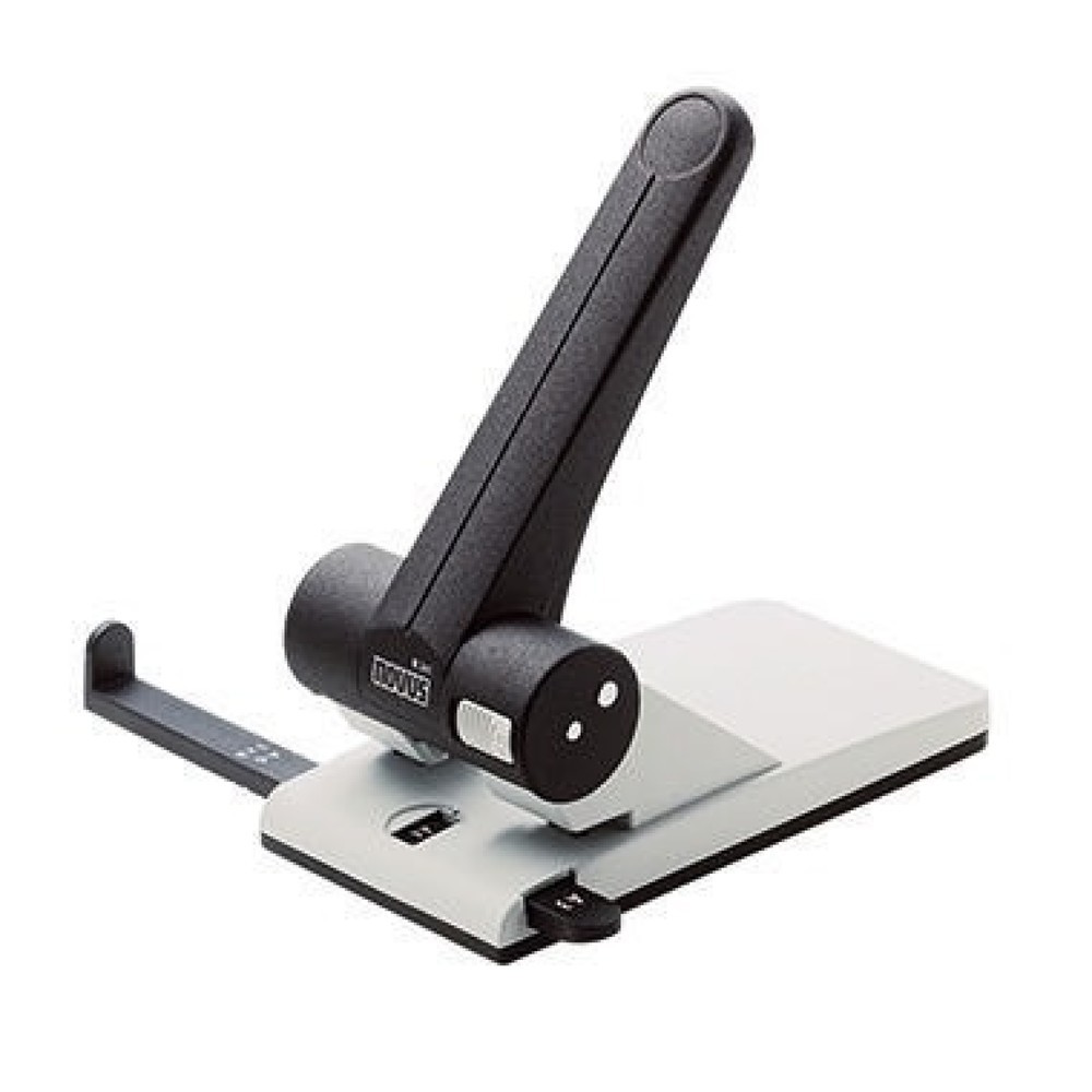 Produktabbildung: NOVUS Locher B 265 025-0266 max. 65Bl. Metall l.gr/t.sw