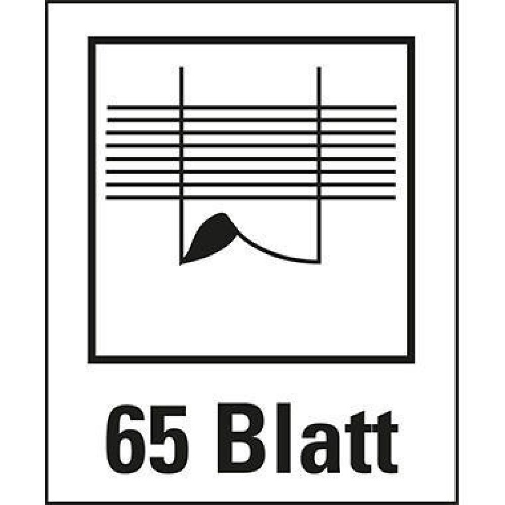 Produktabbildung Nr. 3: NOVUS Locher B 265 025-0266 max. 65Bl. Metall l.gr/t.sw