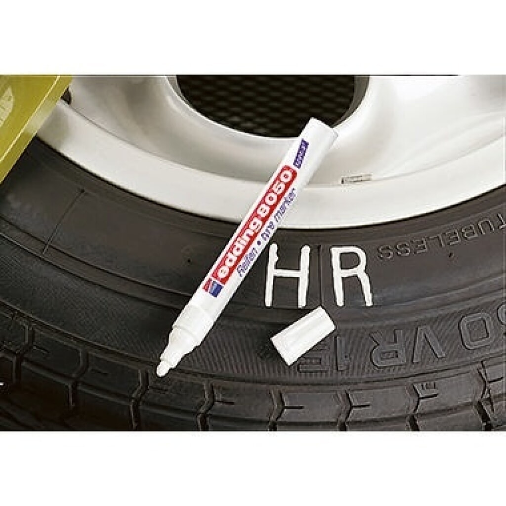 edding Reifenmarker 8050 4-8050049 2-4mm Rundspitze weiß Produktabbildung Nr. 3: edding Reifenmarker 8050 4-8050049 2-4mm Rundspitze weiß