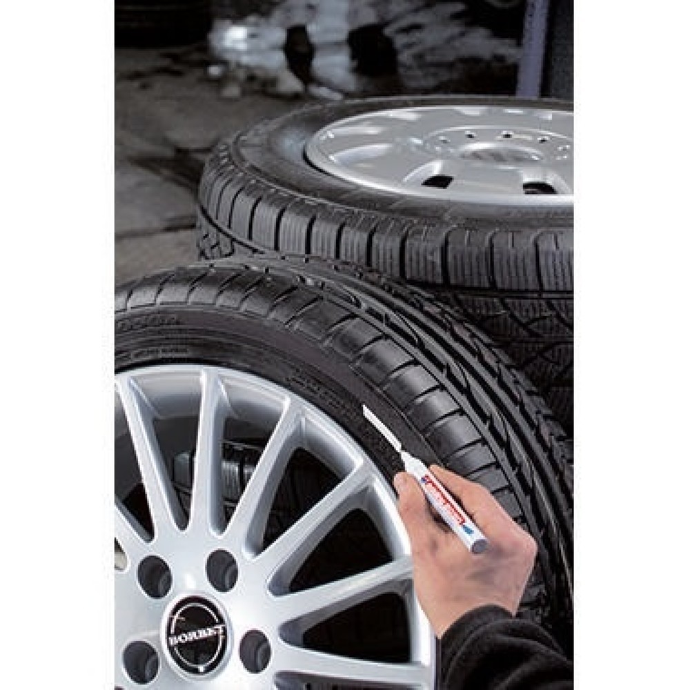 Produktabbildung Nr. 7: edding Reifenmarker 8050 4-8050049 2-4mm Rundspitze weiß