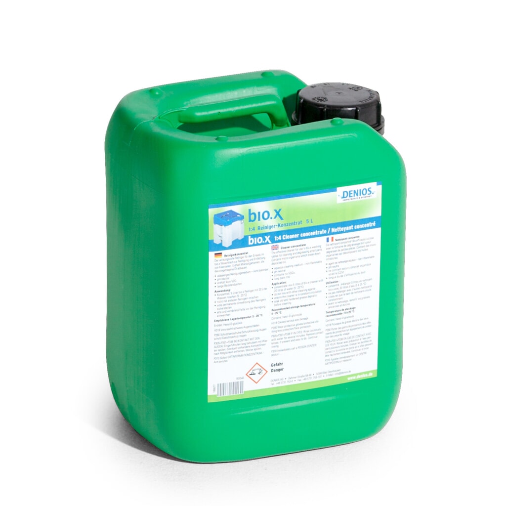 Reinigungsmittel bio.x Konzentrat, 5-Liter-Kanister Produktabbildung: Reinigungsmittel bio.x Konzentrat, 5-Liter-Kanister