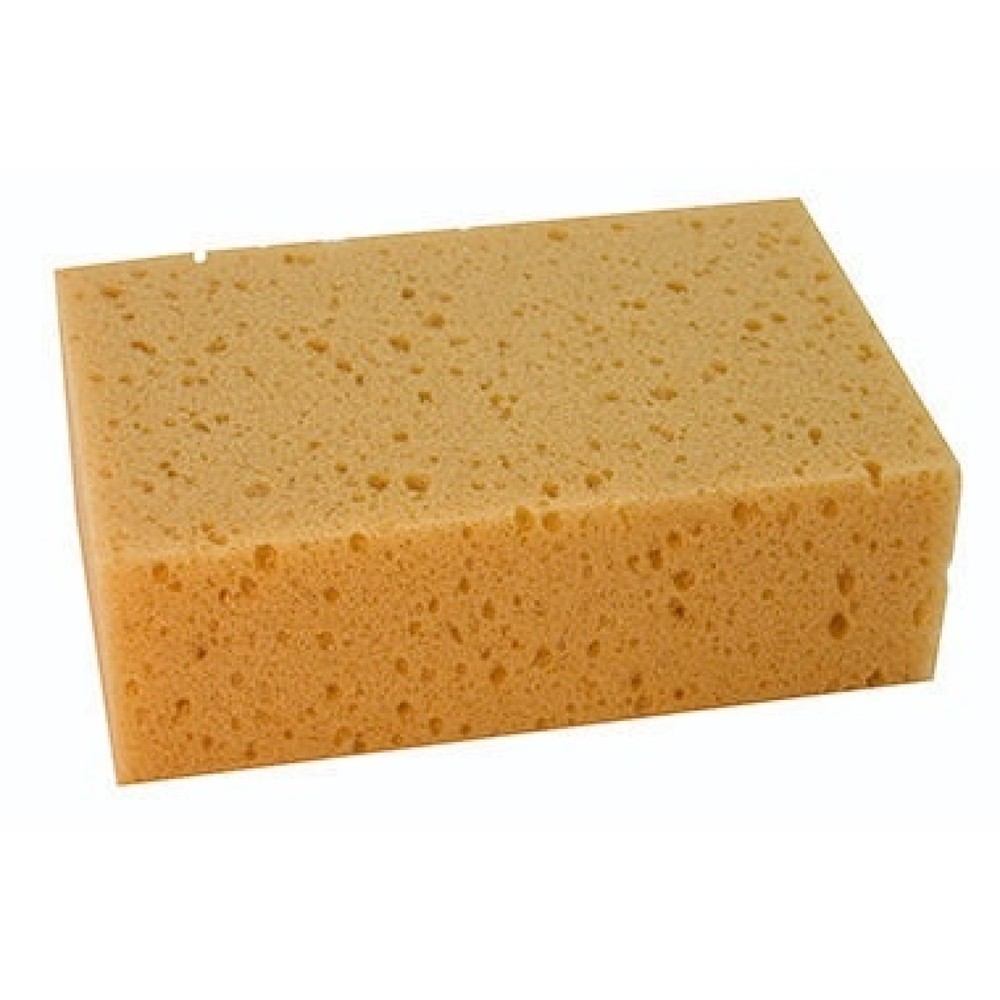 Produktabbildung: Schwamm 15x10x5cm Kunststoff gelb