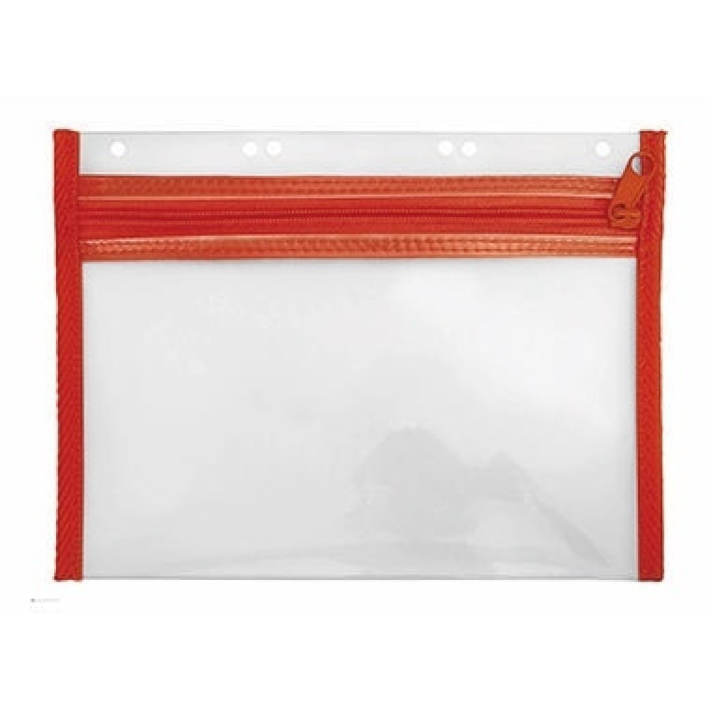 Produktabbildung Nr. 1: Veloflex Reißverschlusstasche VELOBAG XXS 4350020 DIN A5 rot