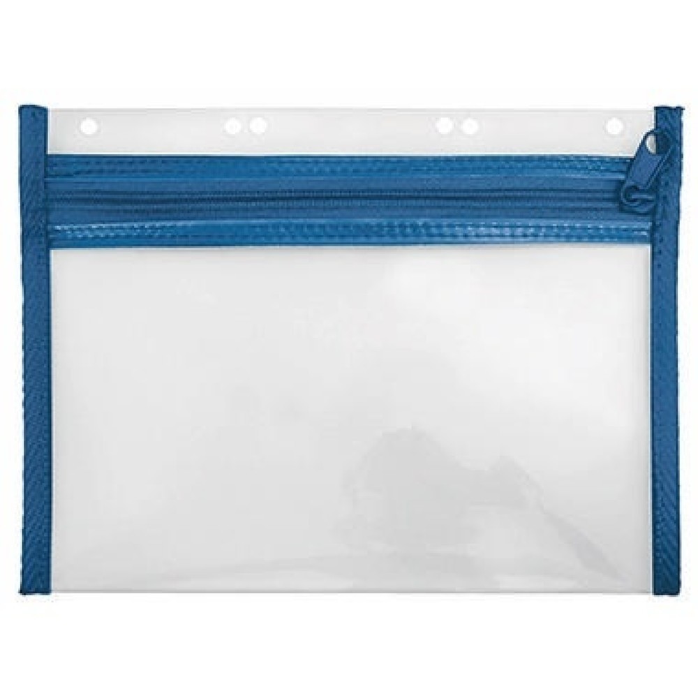 Produktabbildung: Veloflex Reißverschlusstasche VELOBAG XXS 4350050 DIN A5 PP blau