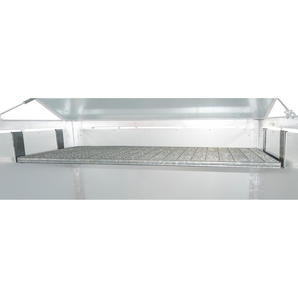 Número de imagen del producto 2: Rejilla de estante intermedio para depósito de material peligroso GD-N 2, 1 pieza
