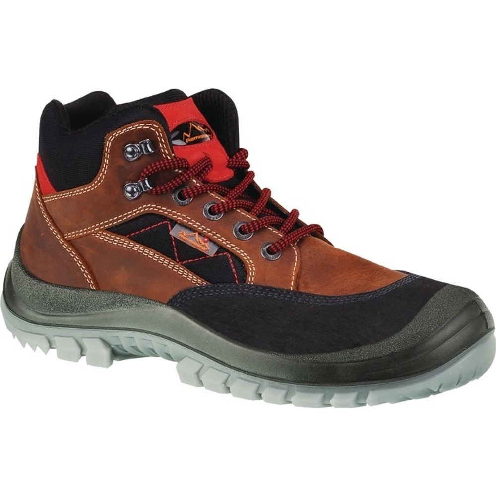 Produktabbildung: REMISBERG Sicherheitsstiefel Sherpa Gr. 43 braun