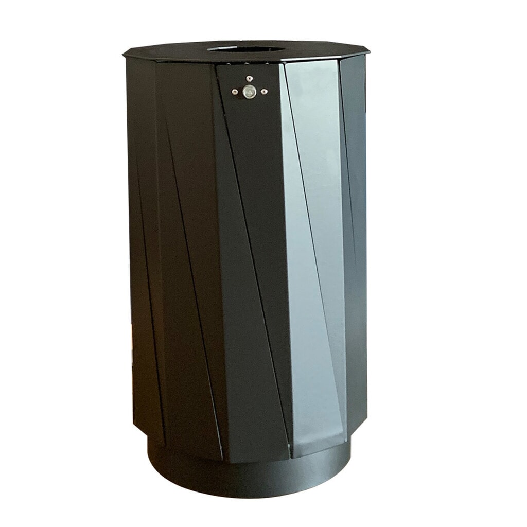 RENNER Abfallbehälter Typ 7007-00, 60 Liter, kobaltblau Produktabbildung: RENNER Abfallbehälter Typ 7007-00, 60 Liter, kobaltblau