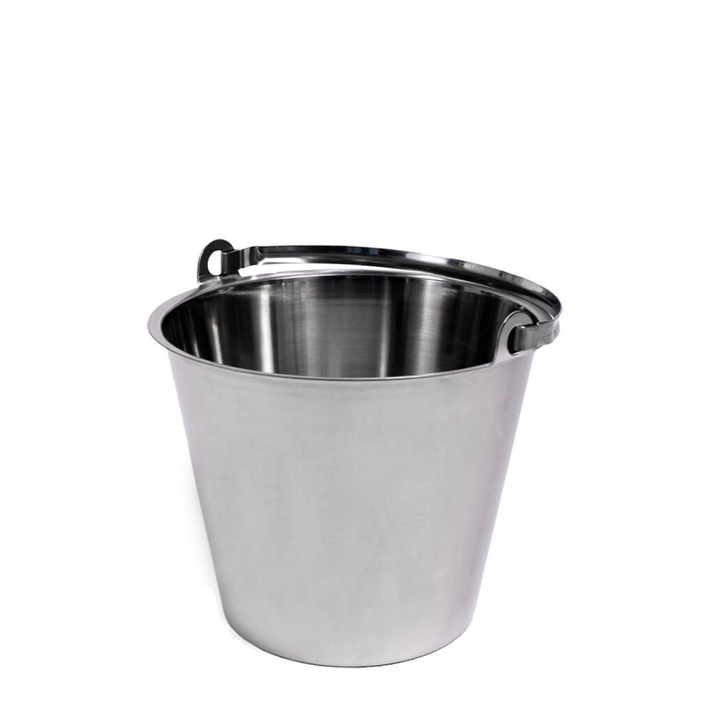 RENNER Eimer aus Edelstahl, 7 Liter Produktabbildung: RENNER Eimer aus Edelstahl, 7 Liter