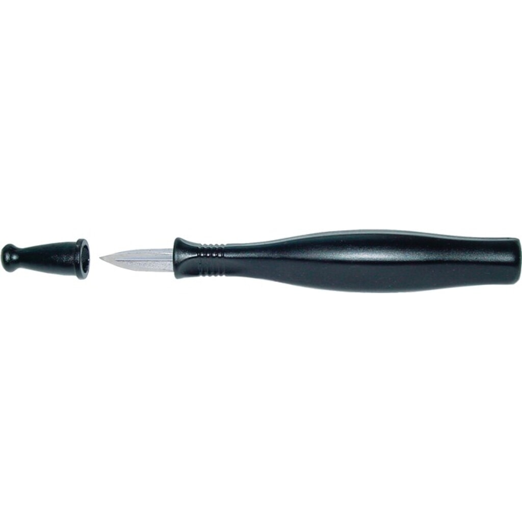 RENNSTEIG Feinschaber PROFILIT Klingen-L.25mm Dreikant 8mm Ku.-Griff Produktabbildung: RENNSTEIG Feinschaber PROFILIT Klingen-L.25mm Dreikant 8mm Ku.-Griff