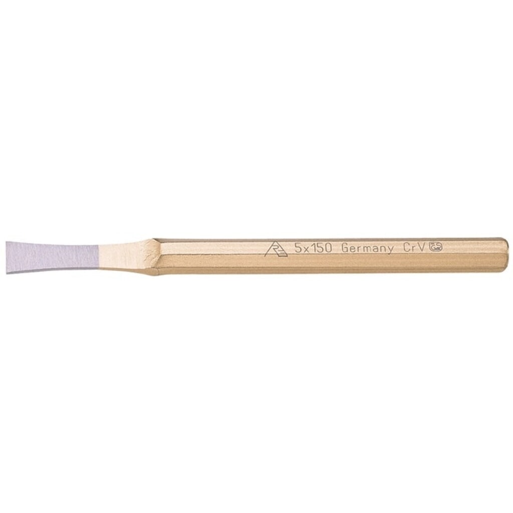 Produktabbildung: RENNSTEIG Trennstemmer, Schneidenbreite 3 mm, Länge 125 mm, Schaftquerschnitt 10 mm