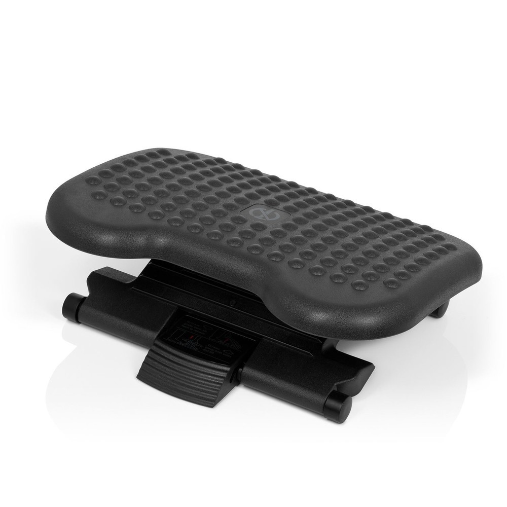 N° de l'image du produit 4 : Repose-pieds hjh OFFICE PIEDINO DOT, inclinable et réglable en hauteur, noir