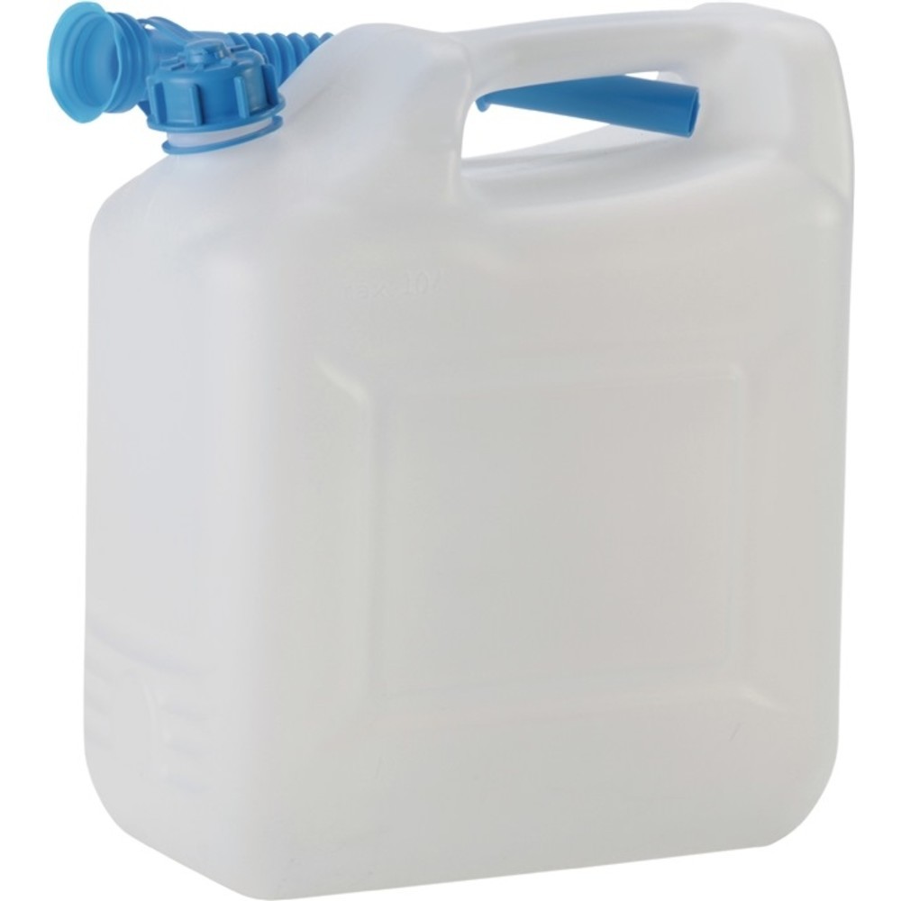 N° de l'image du produit 2 : Jerricane à eau 12 l HD-PE avec tube verseur H331xl290xP160 mm HÜNERSDORFF