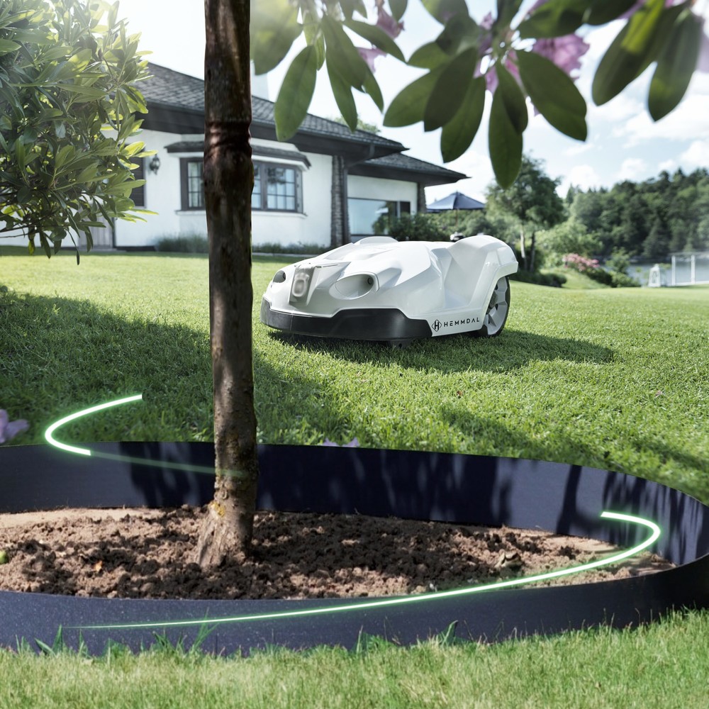 Produktabbildung Nr. 5: Restposten - Zwischenverkauf vorbehalten: HEMMDAL Beetumrandungskante, anthrazit – 0,12 x 12 m – aus hochwertigem PP
