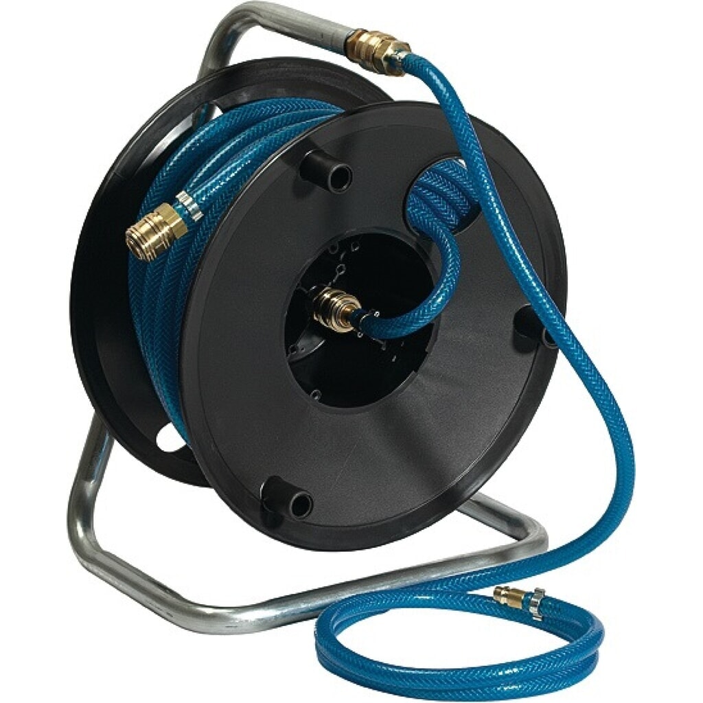 Produktabbildung: RIEGLER Druckluftschlauchtrommel ID 6mm AD 12mm L.20m