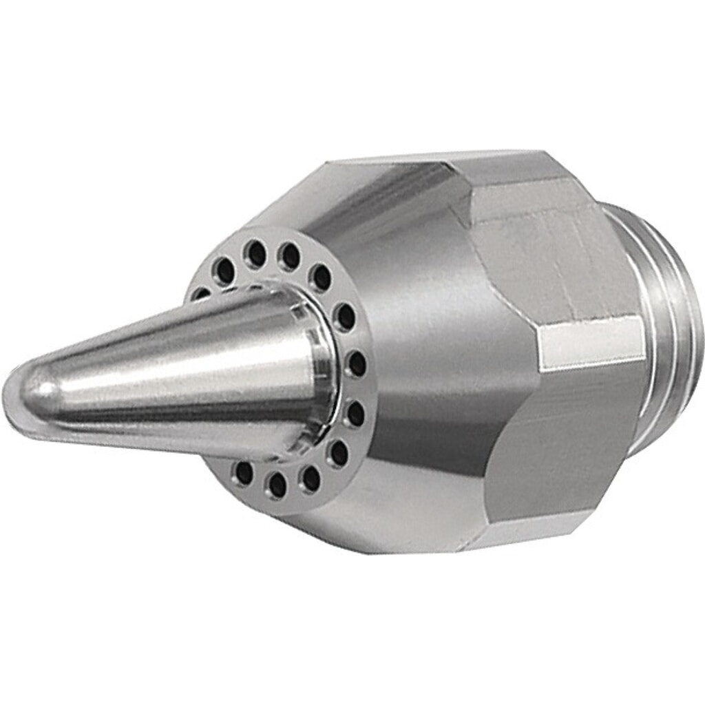Produktabbildung: RIEGLER Runddüse, Aluminium Länge 41 mm, Außengewinde, Außen-Ø 13 mm
