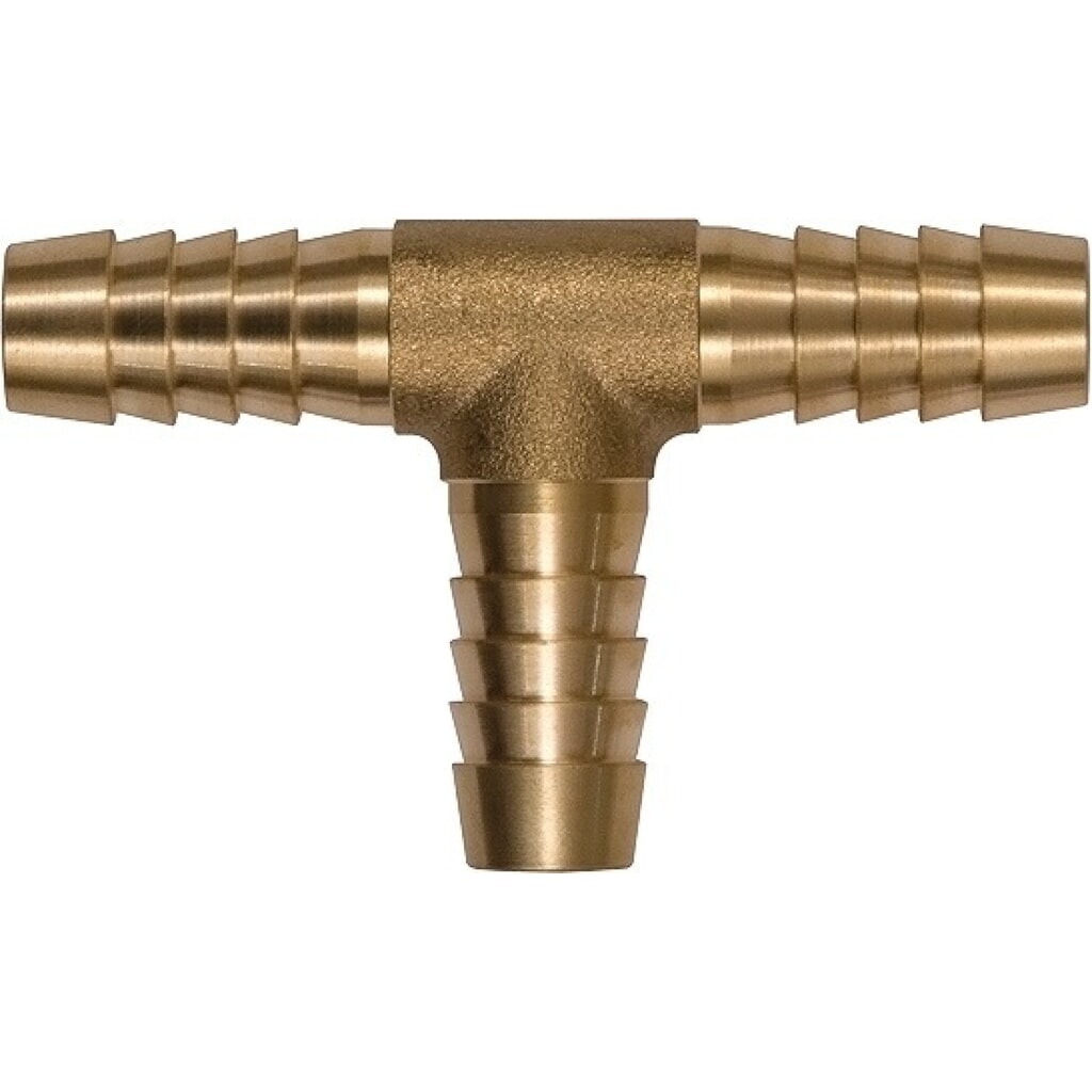 RIEGLER T-Schlauchverbindungsstutzen, LW 9, L1 54 mm Produktabbildung: RIEGLER T-Schlauchverbindungsstutzen, LW 9, L1 54 mm