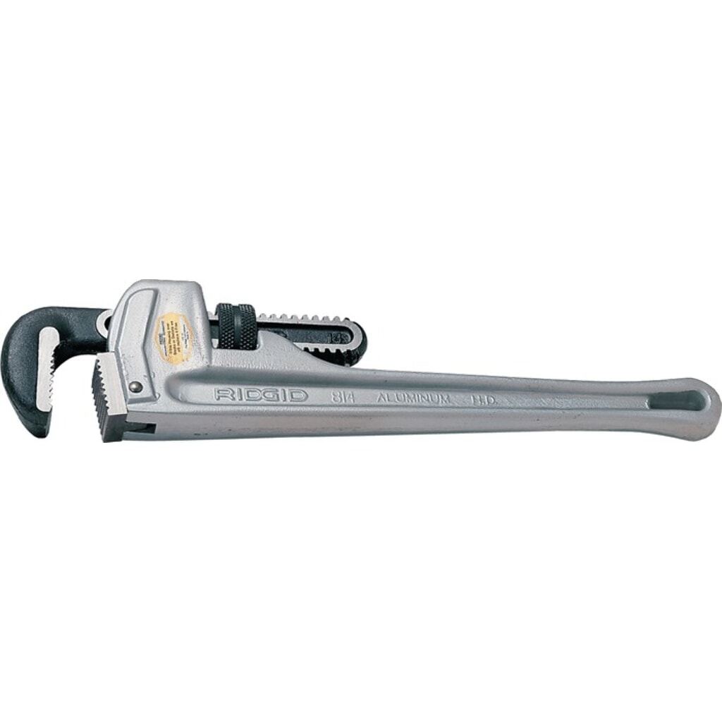 Produktabbildung: RIDGID Rohrzange Gesamt-L.450mm Spann-W.50mm f.Rohre 2 1/2 Zoll Alu
