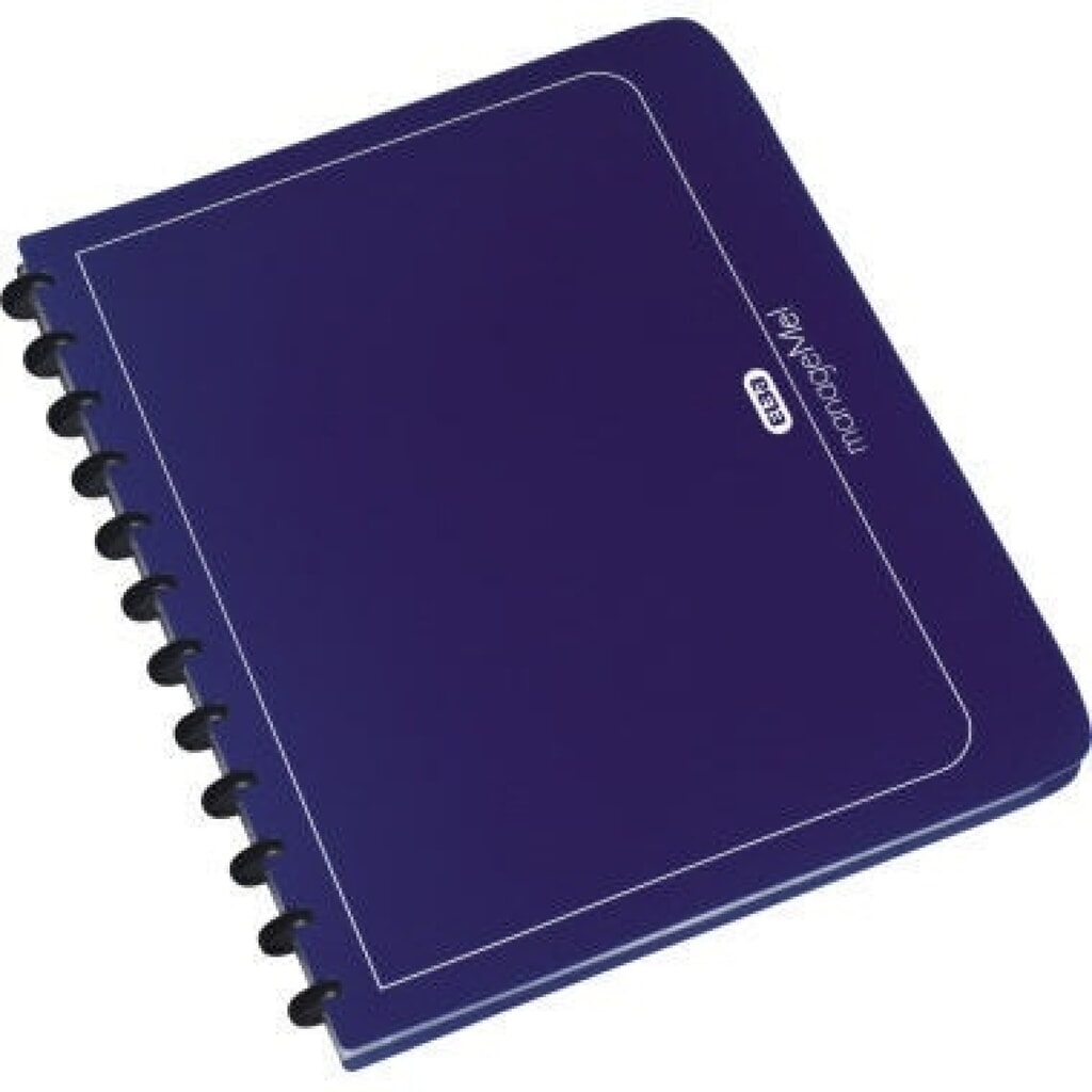 Produktabbildung: ELBA Ringmappe manageMe 100205608 DIN A4 PP dunkelblau +25Hüllen
