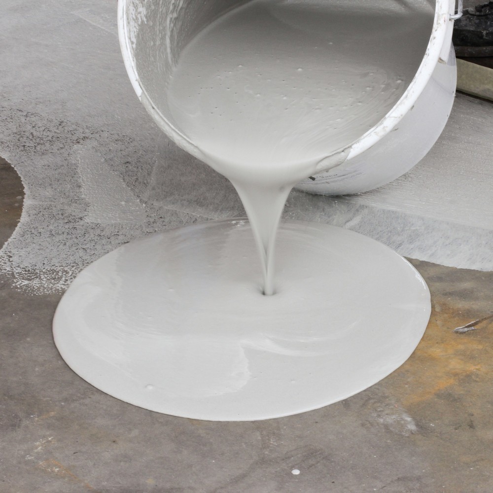 Immagine del prodotto: Rivestimento per pavimento antiscivolo per esterni, grana grossa, bianco-grigio