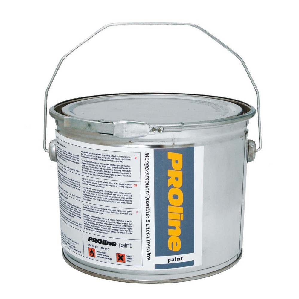 Immagine del prodotto: Rivestimento per capannoni PROline-paint, 5 l, opaco, RAL 1003 giallo segnaletico