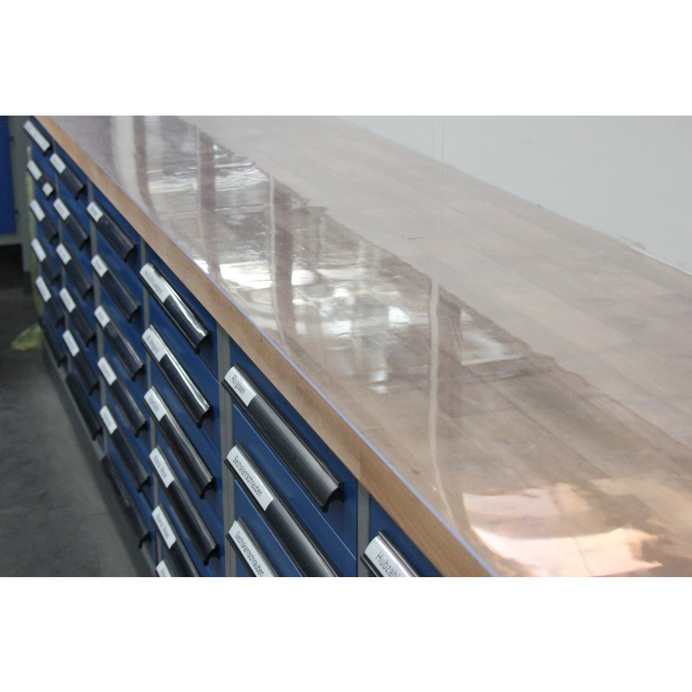 Immagine del prodotto: Rivestimento protettivo per banco da lavoro, spessore 3 mm, LxP 750 x 700 mm