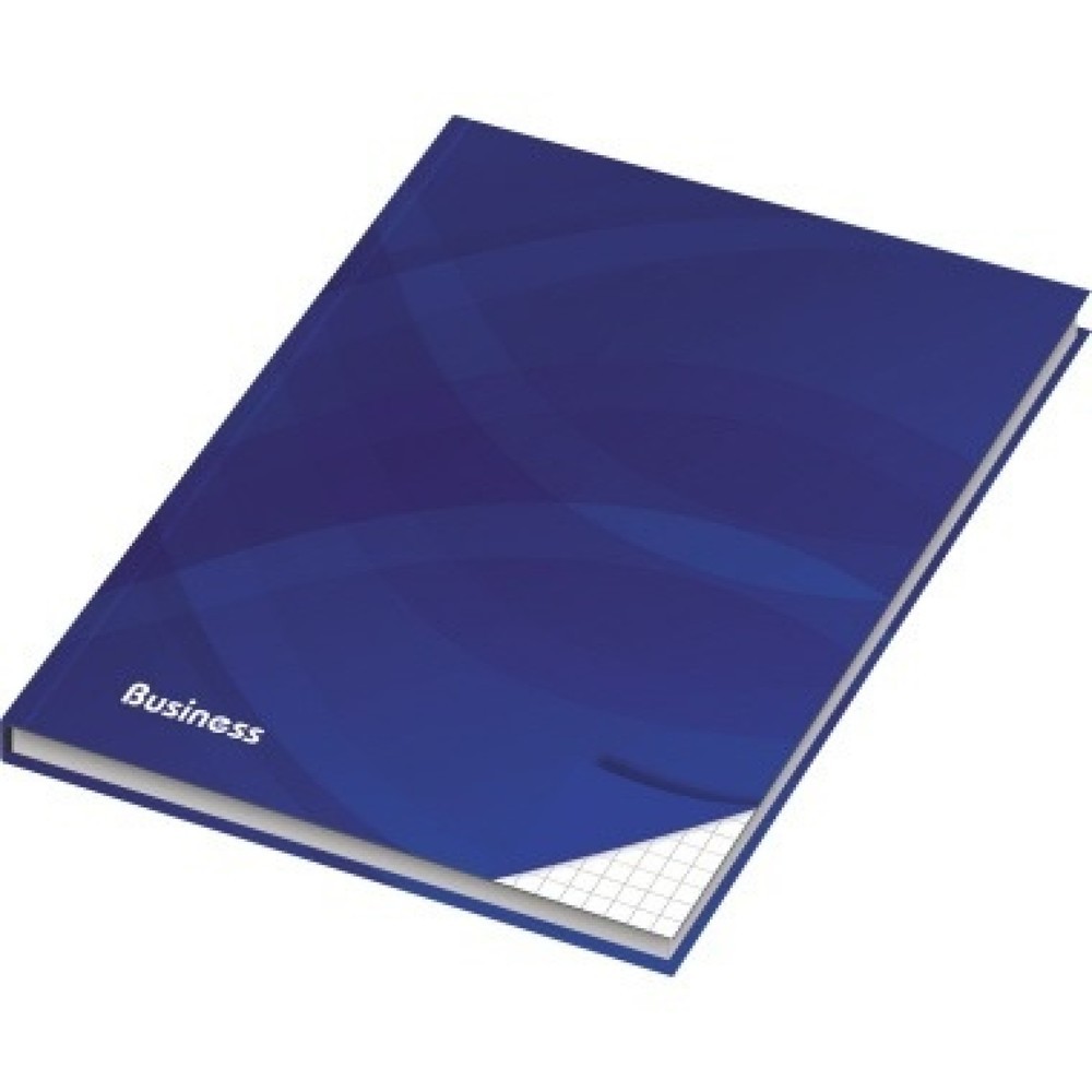 Produktabbildung: RNK Kladde Business blau 46499 DIN A4 96Blatt kariert