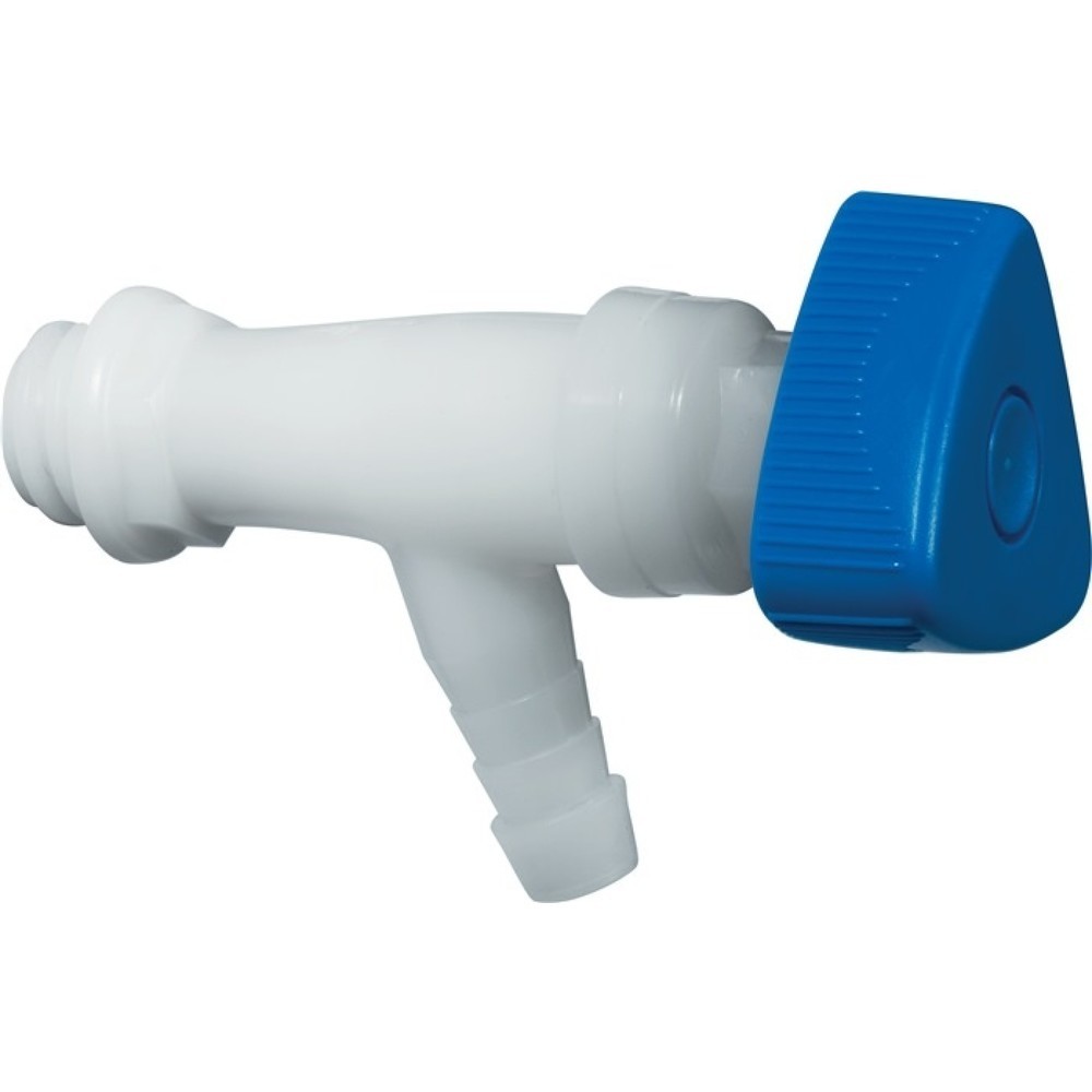 N° de l'image du produit 1 : Robinet d’écoulement plastique 12,70 mm contre-coudé HÜNERSDORFF